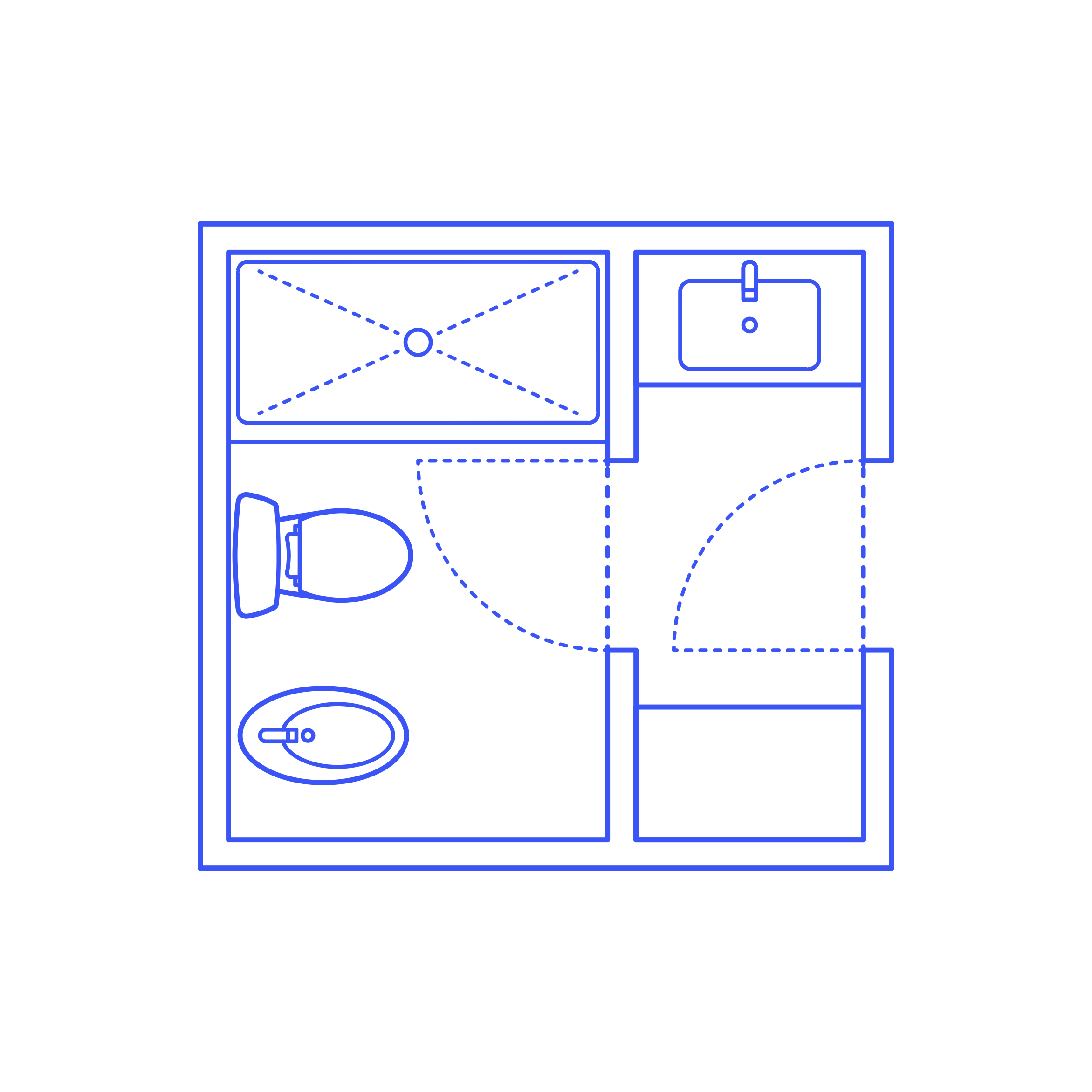 Layouts Bathrooms Three Quarter Split Bidet 2 Wall Outline Drawing Svg Vector Free Vectors